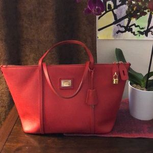 Dolce & Gabbana tote bag/Bordeaux color